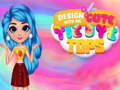 Lalao Design With Me Cute Tie Dye Tops