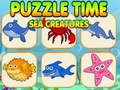 Lalao Puzzle Time Sea Creatures