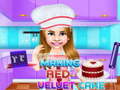 Lalao Making Red Velvet Cake