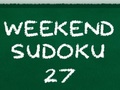 Lalao Weekend Sudoku 27