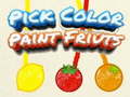 Lalao Pick Color Paint Fruits