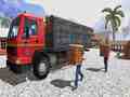 Lalao Asian offroad cargo truck driver