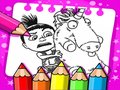 Lalao Despicable Me Printable Coloring Book
