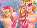 Lalao Princess Mom Daughter Cute Family Look