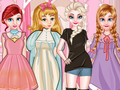 Lalao Princess Paper Doll Style