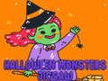 Lalao Halloween Monsters Jigsaw