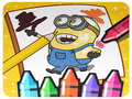 Lalao Coloring Minion Раскраска Миньон