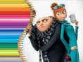 Lalao Coloring Book for Despicable Me Printable