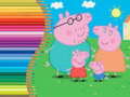 Lalao Coloring Book for Peppa Pig