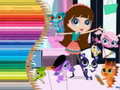 Lalao Coloring Book for Littlest Pet Shop
