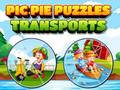 Lalao Pic Pie Puzzles Transports