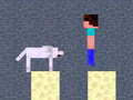 Lalao Minicraft: Steve And Wolf Adventure