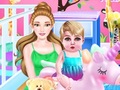 Lalao Tough Babysitter Day