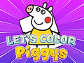 Lalao Let's Color Piggys