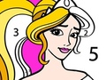 Lalao Princess Coloring By Number