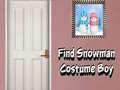 Lalao Find Snowman Costume Boy
