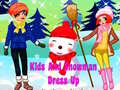 Lalao Kids and Snowman Dress Up