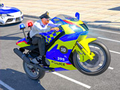 Lalao Police Bike Stunt Race Game