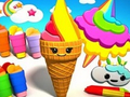 Lalao Coloring Book: Ice Cream