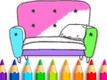 Lalao Coloring Book: House Decoration