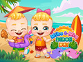 Lalao Mike & Mia Beach Day
