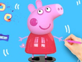 Lalao Coloring Book: Peppa Pig