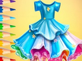Lalao Coloring Book: Dress