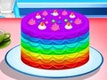 Lalao Cooking Rainbow Cake