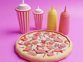 Lalao Coloring Book: Pizza