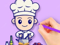 Lalao Coloring Book: Chef