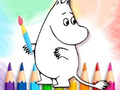 Lalao Coloring Book: Moomim
