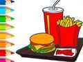 Lalao Coloring Book: Hamburger