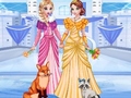 Lalao Elsa & Anna's Icy Dress Up