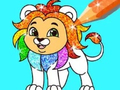 Lalao Coloring Book: Lion