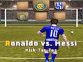 Lalao Messi vs Ronaldo Kick Tac Toe
