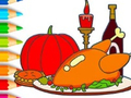 Lalao Coloring Book: Thanksgiving Day