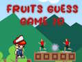 Lalao Fruits Guess Game2D