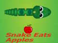 Lalao Snake Eats Apple