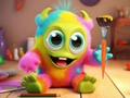 Lalao Coloring Book: Monster