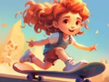 Lalao Coloring Book: Riding Skateboard