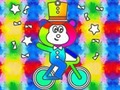 Lalao Coloring Book: Monkey Rides Unicycle