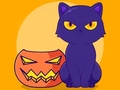 Lalao Coloring Book: Halloween Cat