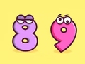 Lalao Coloring Book: Number 8-9