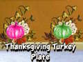 Lalao Thanksgiving Turkey Plate