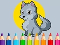 Lalao Coloring Book: Wolf