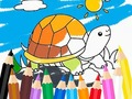 Lalao Coloring Book: Sunny Turtle
