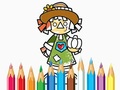Lalao Coloring Book: Scarecrow