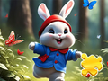 Lalao Jigsaw Puzzle: Running Rabbit