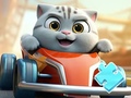 Lalao Jigsaw Puzzle: Cat Racing Driver