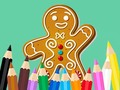 Lalao Coloring Book: Gingerbreads